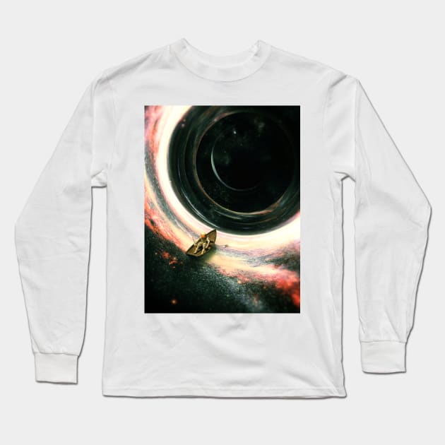 Lost Sailor Long Sleeve T-Shirt by nicebleed